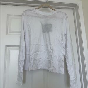 We The Free Nova Tee Long Sleeve In Ivory